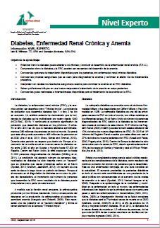 Diabetes, Enfermedad Renal Crónica y Anemia