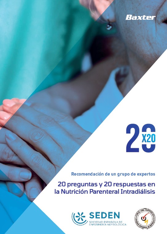 Recomendación de un grupo de expertos. 20 preguntas y 20 respuestas en la Nutrición Parenteral Intradiálisis.