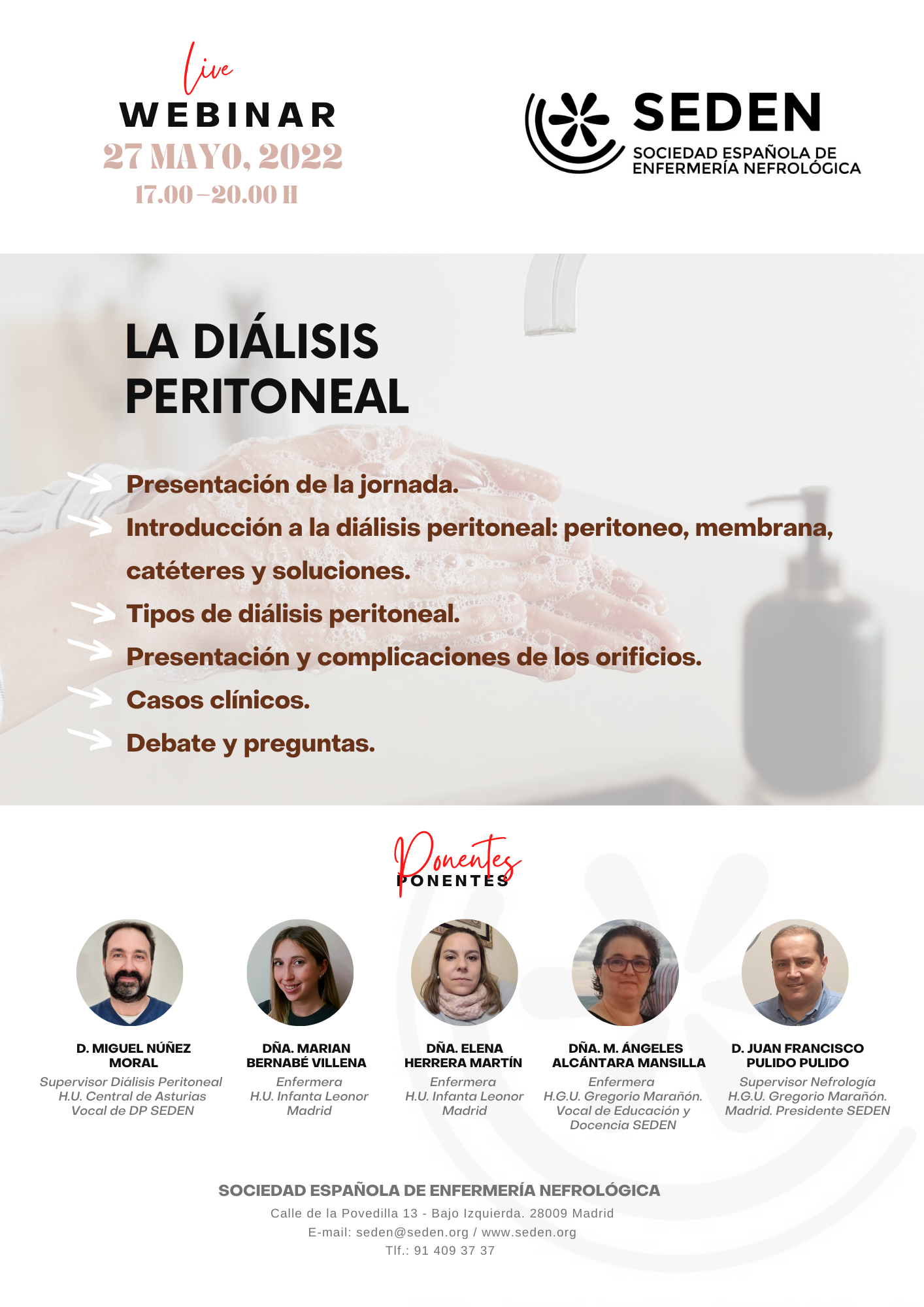 Webinar Online: "LA DIÁLISIS PERITONEAL"