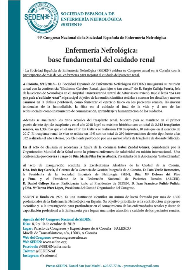 "Enfermería Nefrológica: base fundamental del cuidado renal"