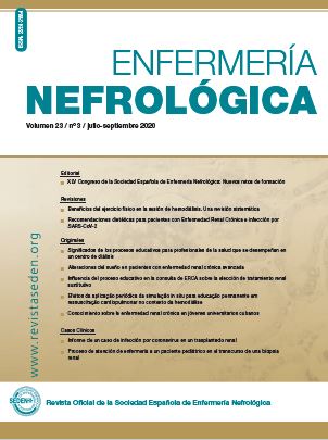 Revista Enfermería Nefrológica nº 23, Volumen 3
